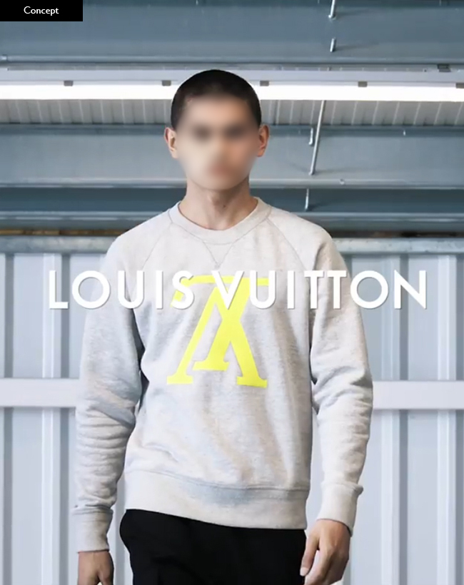 Louis Vuitton Upside Down LV Sweatshirt