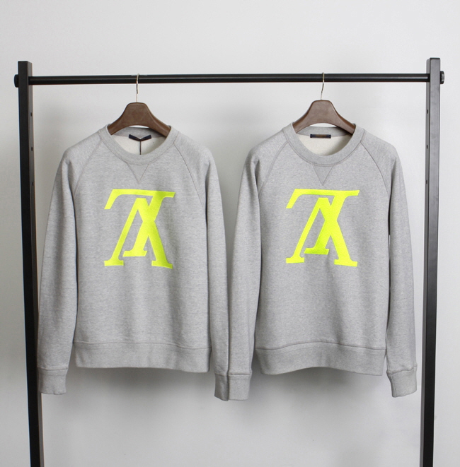 Louis Vuitton, Tops, Lv Monogram Upside Down Logo Sweatshirt