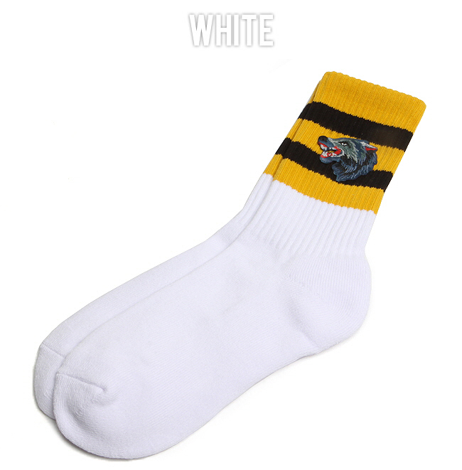 gucci socks wolf