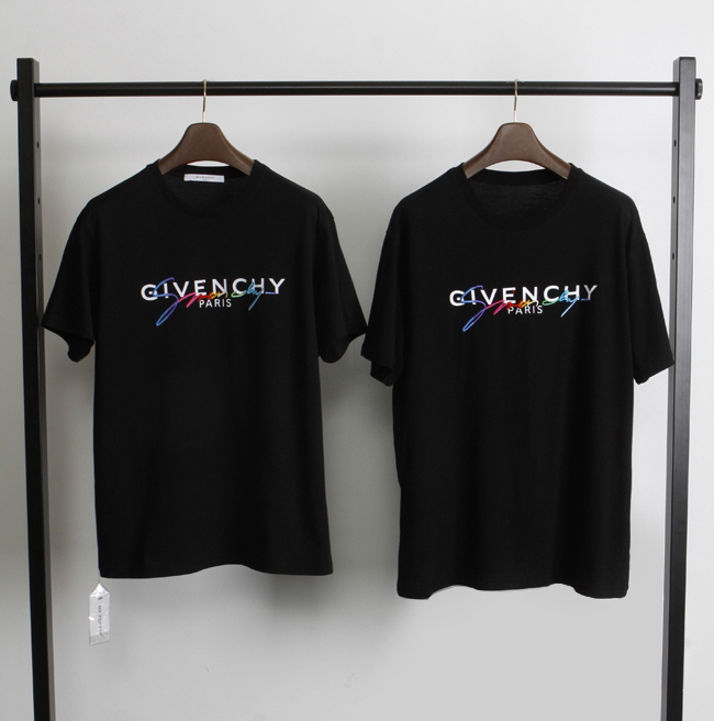 givenchy double logo t shirt
